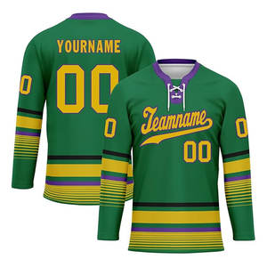 Jersey de Hockey sobre Hielo para Hombre, al por Mayor, de Moda, Nuevo, de Alto Rendimiento, Cómodo, con Logotipo Personalizado del Mejor Proveedor - Product Image 6