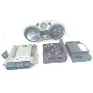 Kit Unità di Controllo Motore (ECU) per Nissan Qashqai +2 (J10) 0281013855 23710JD78B M1D, M9R Diesel 2000 (07>18) - Product Image 1