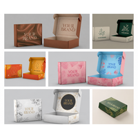Boîte d'expédition personnalisée imprimée, emballage cosmétique de luxe, boîte en papier imprimée pour fabricants de produits de soin, maquillage et beauté
