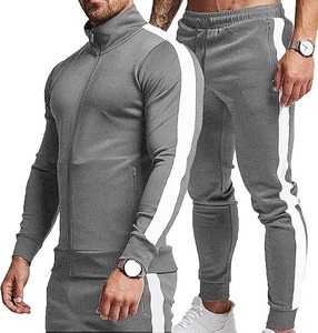 Ensemble de survêtement 2 pièces décontracté pour hommes, sweat à capuche et pantalon à manches longues, survêtements personnalisables dans toutes les tailles, vente en gros en ligne - Product Image 4