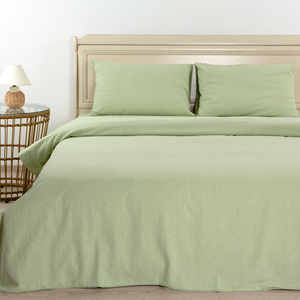 Siêu mềm linen/cotton cao cấp bộ đồ giường đặt sinh thái thân thiện và môi trường an toàn thoải mái phòng ngủ dệt Kỹ Thuật bán buôn - Product Image 6