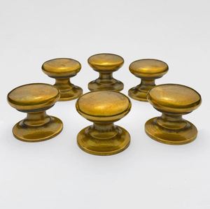 Bouton en bois traditionnel tirer armoire tiroir pour la maison commode porte armoire meubles décoratif cuisine armoire poignée boutons - Product Image 5