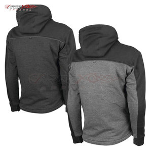 Sweat à Capuche en Molleton de Moto pour Homme avec Coudes Renforcés et Capuche Réglable, pour Moto - Product Image 2