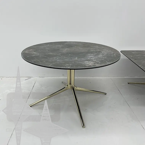 ขาโลหะสีดำเคลือบสีทองสำหรับใช้กับในบ้านโต๊ะน้ำชาเฟอร์นิเจอร์สำหรับใช้ในห้องรับแขกสีกาแฟ - Product Image 3