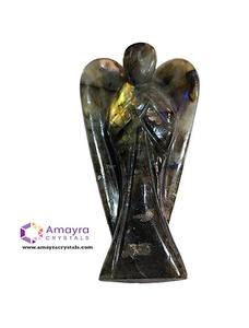 หินอัญมณีลาบราดอไรต์ขนาด5นิ้วรูปนางฟ้าจากอินเดีย - Product Image 2