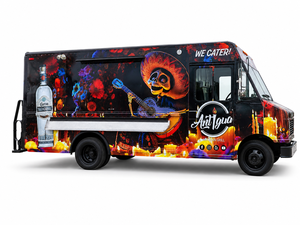 Food Truck en Aluminium Personnalisé avec Gril pour la Vente de Burgers, Tacos, Snacks, Glaces et Bonbons lors d'Événements Extérieurs - Product Image 6