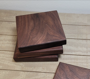 Custom Logo Classic Eco-Friendly Wooden <b>Coasters</b> for Coffee and Tea Utensils Natural Wood <b>Coasters</b> Set - Product Image 5