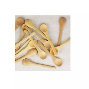 ช้อนตักสลัดไม้อาคาเซียแบบมัลติฟังก์ชั่น,อุปกรณ์ช้อนตักเครื่องปรุงโบราณใช้กินซุปข้าวทำด้วยมือ - Product Image 4