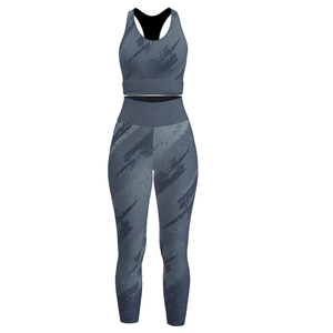 Ropa atlética para niños, pantalones de Yoga, ropa para niños, ropa deportiva, sujetador de gimnasio y ropa deportiva para niños, ropa atlética, conjunto de mallas estampadas - Product Image 1