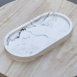 Plateau en marbre artisanal pour offrir des cadeaux de luxe pendant les saisons festives avec une artisanat traditionnel de qualité supérieure - Product Image 2