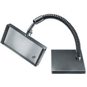Loupe de poche 75x150 avec lumière LED et support flexible ; Grossissement 2x-3690 ; Matériaux ABS et métal - Product Image 1