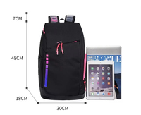 Sac à dos de sport décontracté de haute qualité pour homme, en nylon/polyester personnalisé, multifonctionnel, pour la salle de sport, la natation, le basketball, 2026