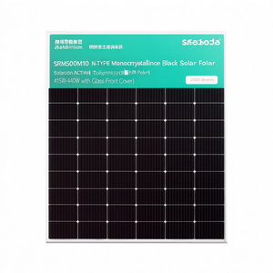 แผงโซลาร์เซลล์ Solaroom Technology รุ่น SRM540M10 แบบโมโนคริสตัลไลน์สีดำชนิด N กำลังไฟ 415W-440W พร้อมกระจกปิดด้านหน้า - Product Image 2