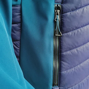 Veste coupe-vent matelassée pour homme, nouvelle conception, logo personnalisé OEM, imperméable, écologique, vente en gros, prix bas - Product Image 4