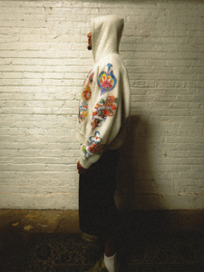 Sudaderas con cremallera de gran tamaño 450 Gsm French Terry Sudaderas con cremallera completa Ropa de calle de alta calidad Sudaderas con capucha con cremallera personalizadas para hombre - Product Image 6