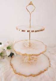 Resin Handmade Cup Cake Holder Bakeware Baking Tool Cake Stand <b>for</b> <b>Wedding</b> Ceremony Birthday Party <b>for</b> Selling - Product Image 4