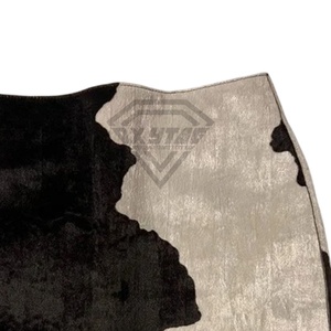 Pantalones cortos de cuero de vaca de uso de verano de diferentes colores de alta calidad para hombre nueva ropa cómoda de cintura elástica pantalones cortos de pelo de vaca - Product Image 5