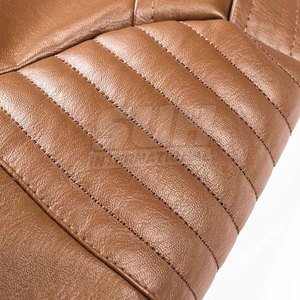 Veste en cuir de vache respirante pour usage extérieur en gros, logo frontal, vente chaude, prix bas, légère, pour hommes - Product Image 5