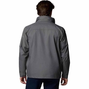 Veste de pluie pour homme nouveau design pour l'extérieur, col montant avec fermeture à glissière, quantité minimale de commande bas, marque privée téléchargée par Dress Sports - Product Image 5