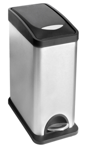 Cestino a pedale in acciaio inox 8 L (Ibili 796711) - Product Image 1