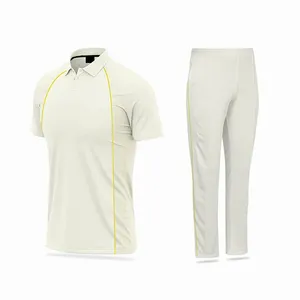 Ensemble de vêtements de sport de cricket personnalisé de haute qualité Ensemble d'uniformes personnalisés OEM de sublimation de bonne qualité - Product Image 5