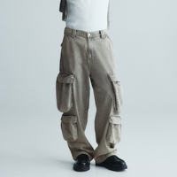 Derniers modèles de pantalons en jean pour hommes logo personnalisé vêtements pour hommes pantalons en jean pour hommes jeans en denim respirant fournisseur de gros