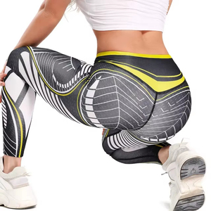 Leggings Deportivos de Compresión con Logotipo Personalizado, Pantalones de Yoga para Fitness, Leggings de Entrenamiento para Mujer - Product Image 6