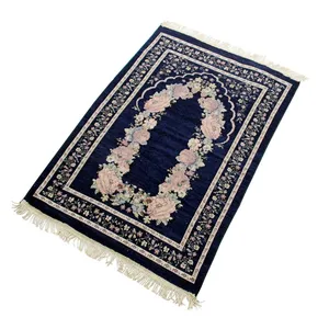 Новый дизайн, мусульманский мягкий материал, молитвенный коврик с узором, молитвенные коврики с подкладкой, Sajida, исламский толстый молитвенный коврик, Молитвенное производство Пакистана
