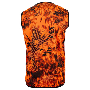 Gilet de chasse personnalisé à manches longues, multi-poches, imperméable, respirant, imprimé animal, camouflage, pour l'extérieur, été, sécurité - Product Image 3