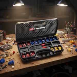 Kit d'électricité général Facom comprenant des pinces à sertir les fils - Product Image 3