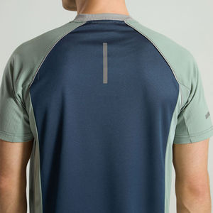 Conjunto Deportivo de 2 Piezas para Hombre, Talla Grande, Ligero, Transpirable, Ecológico, Informal de Verano, con Detalles Reflectantes, Color Sólido - Product Image 6