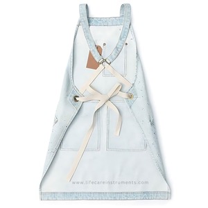 ผ้ากันเปื้อนอเนกประสงค์สำหรับช่างตัดผมพร้อมสายรัดแบบปรับได้ผ้าคลุมทำผมปรับโลโก้ได้ - Product Image 6