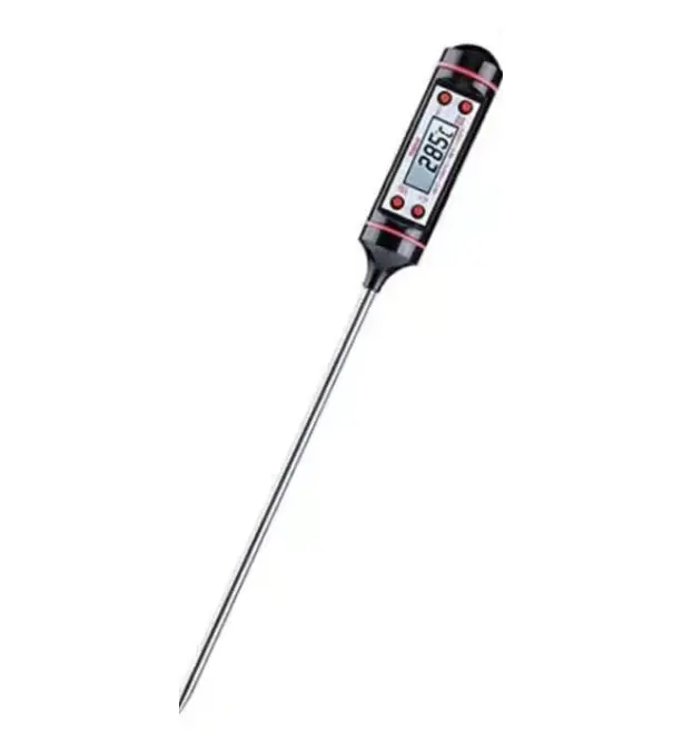 Termómetro Digital para cocina, medidor de temperatura con sonda Extra larga y lectura instantánea