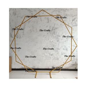 Toile de fond de mariage en métal de couleur blanche avec toile de fond de la plus grande qualité pour une utilisation décorative intérieure et extérieure - Product Image 6