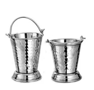 Seau en métal de seau de cuivre et d'acier d'approvisionnement direct d'usine pour le conteneur élégant d'utilisation de partie - Product Image 6