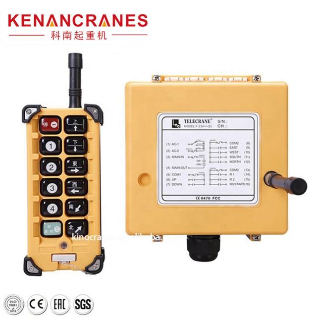 Industrial Wireless Radio Remote Control For Overhead Crane