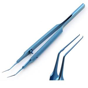Forceps de Capsulorhexis Manuel Ergonomique en Titane et Acier Inoxydable de Style Ultrata, Certifié CE, Instruments Chirurgicaux Dentaires pour - Product Image 3