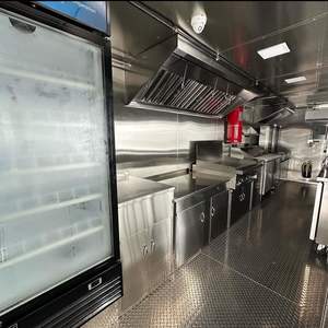Carrito de Comida Comercial Personalizable para Venta de Hot Dogs - Camión de Comida Móvil Personalizable con Estructura de Acero Inoxidable y Energía Integrada, 2 Años de Garantía - Product Image 4