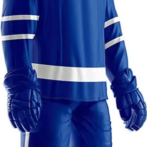 Uniforme de hockey sur glace respirant avec logo personnalisé, fabrication professionnelle, vêtements de sport, uniforme de hockey sur glace en vente en ligne - Product Image 4