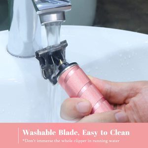 Rasoir électrique pour femmes avec lames en titane et acier inoxydable, tondeuse à cheveux étanche (IPX7), alimenté par batterie USB, cadeau - Product Image 4