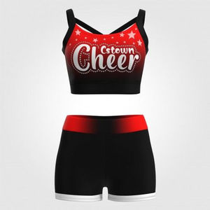ชุดเชียร์ลีดเดอร์ ชุดแสดงเชียร์ ชุดกีฬา ชุดแข่งขันทีม ชุดกีฬาเชียร์ลีดเดอร์ - Product Image 1