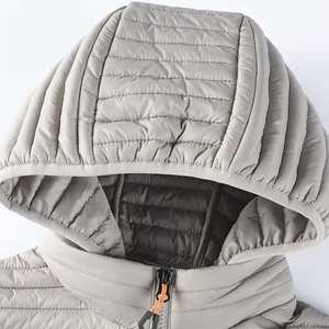 Veste bouffante chaude d'hiver de qualité supérieure pour hommes en gros gilet coupe-vent personnalisé ODM style décontracté avec matériau de remplissage en duvet - Product Image 4