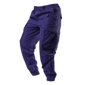 100% Cotton <b>Drawstring</b>, Man <b>Trouser</b> Custom Pockets Tactical Cargo Pants for Men Pants Stretch Flexible Men Casual <b>Trousers</b> - Product Image 1
