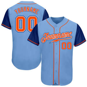 Maillot de baseball personnalisé best-seller uniformes de baseball avec impression par sublimation vêtements pour hommes pas chers maillot de softball - Product Image 3