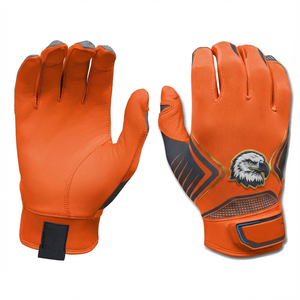 Gants de frappe de baseball en gros OEM, prix de gros, marque personnalisée, support de poignet, design confortable, qualité professionnelle, gants de frappe de softball - Product Image 1