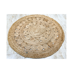 Natural Fiber Jute Rugs Durable Handwoven Carpet for Eco Friendly Stylish Home Decoration - Product Image 4