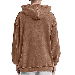 Sudaderas con Capucha de Secado Rápido y Transpirables con Lavado Ácido, Impresión de Logotipo Personalizada, Sudaderas con Capucha de Alta Calidad para Hombre con Lavado Ácido - Product Image 4