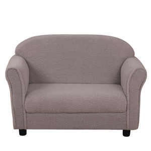 Sofá Infantil de Dos Plazas para Niños Pequeños, Sofá Infantil con Tela de Peluche, Sofá Grande para Bebés, para Niños de 0 a 3 Años - Product Image 2