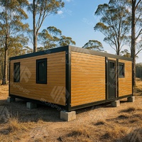 Maisons préfabriquées EPS pliables à toit plat Maison en conteneur moderne de grande surface Résistance au vent et aux tremblements de terre Maison modulaire étendue