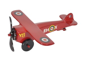 Modèle d'avion de club volant à hélice noire artisanal, support OEM, modèle d'avion de chasse décoratif à l'échelle pour la décoration de table - Product Image 2